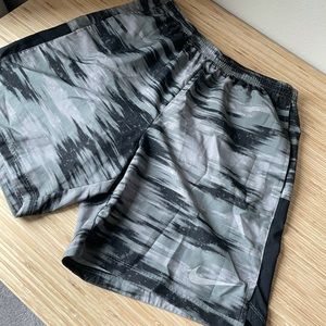 Black/Gray Nike shorts